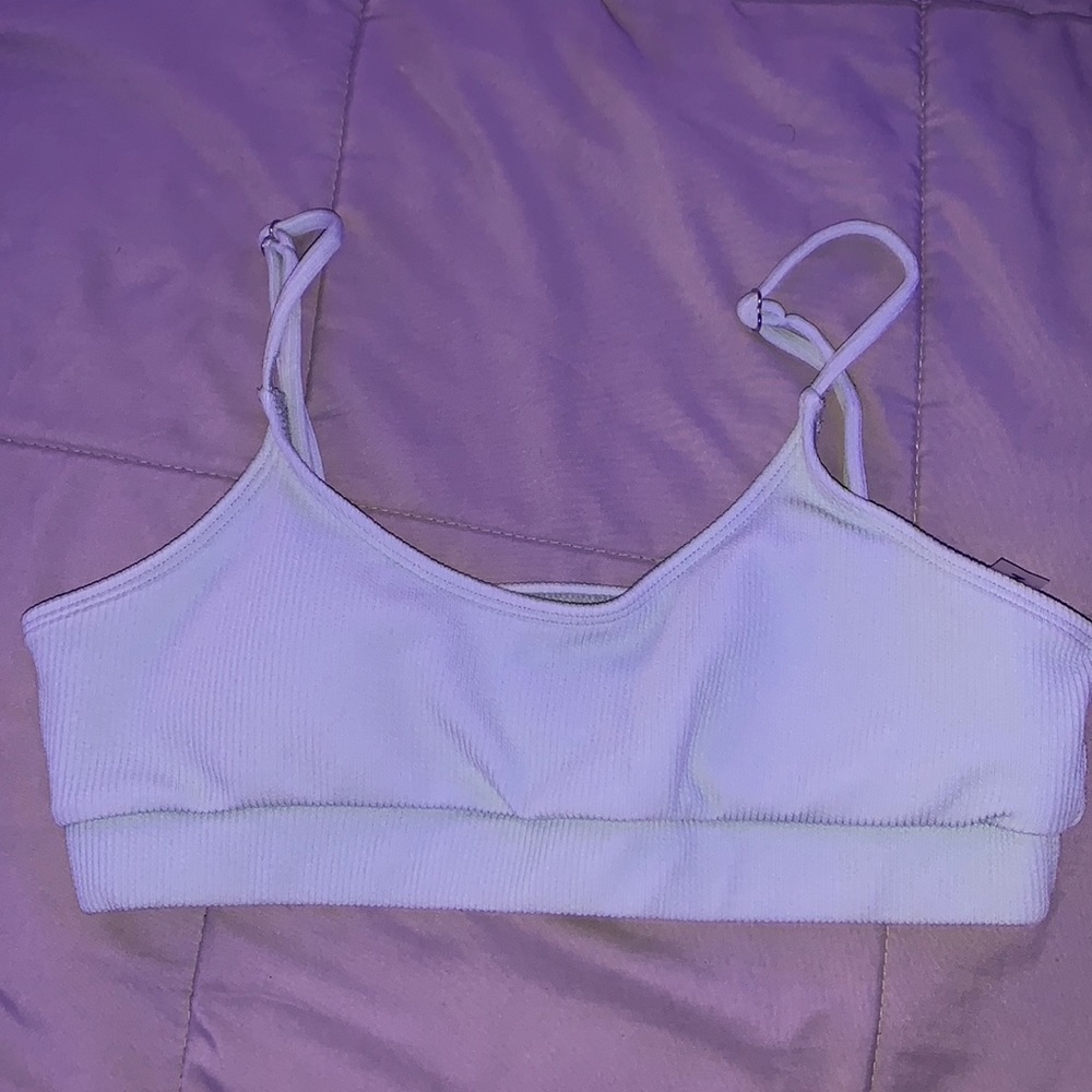 Mint green large bikini top